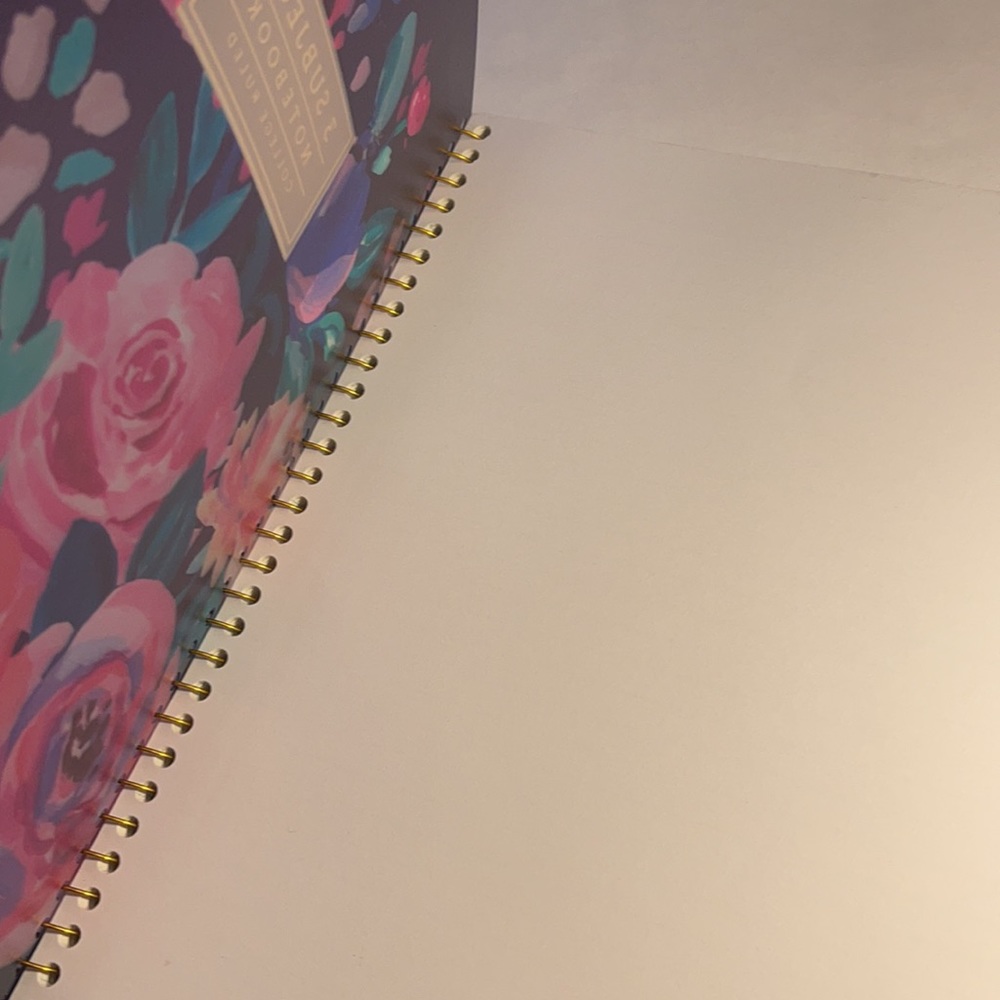 LOT OF 4 NOTEBOOKS MintGreen brand 3 Subject Spiral Notebook - Picture 3 of 5